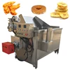 Fried food making double basket gas deep fryer with timer