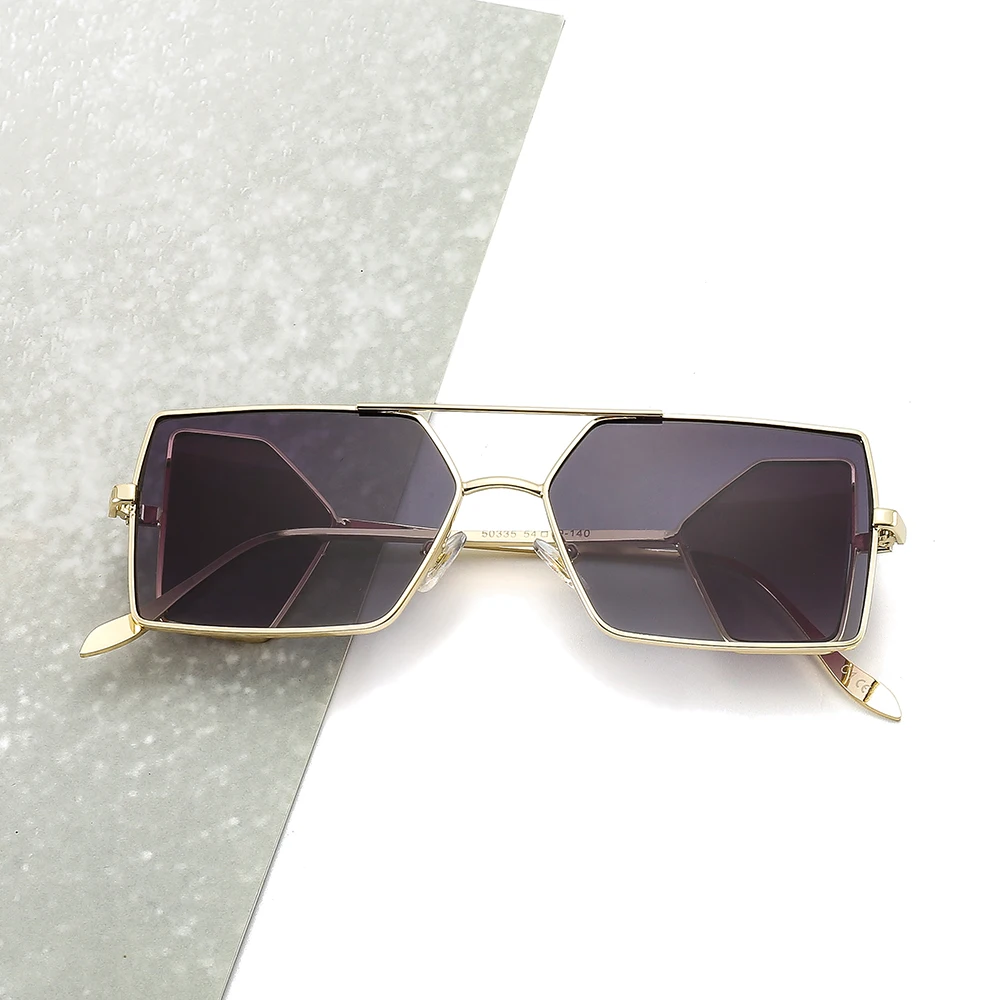 

Vintage Sunglasses Men's Metal Mirror Sun Glasses For Men Women Personality Eyewear