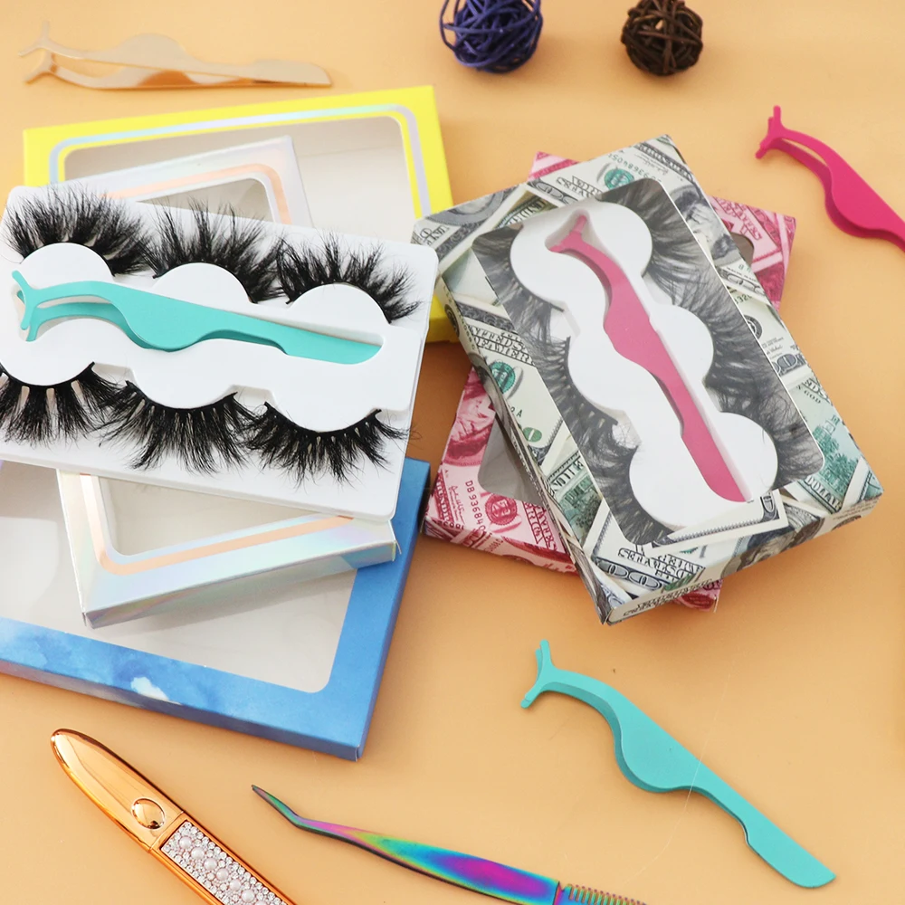 

eyelash vendor customized boxes full strip lashes create your own eyelash packaging