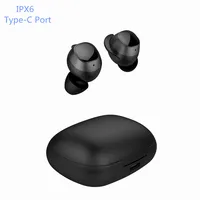 

2020 Waterproof IPX6 APTX II BT 5.0 Deep Bass TWS Earphone Bluetooth Earbuds with Custom Logo