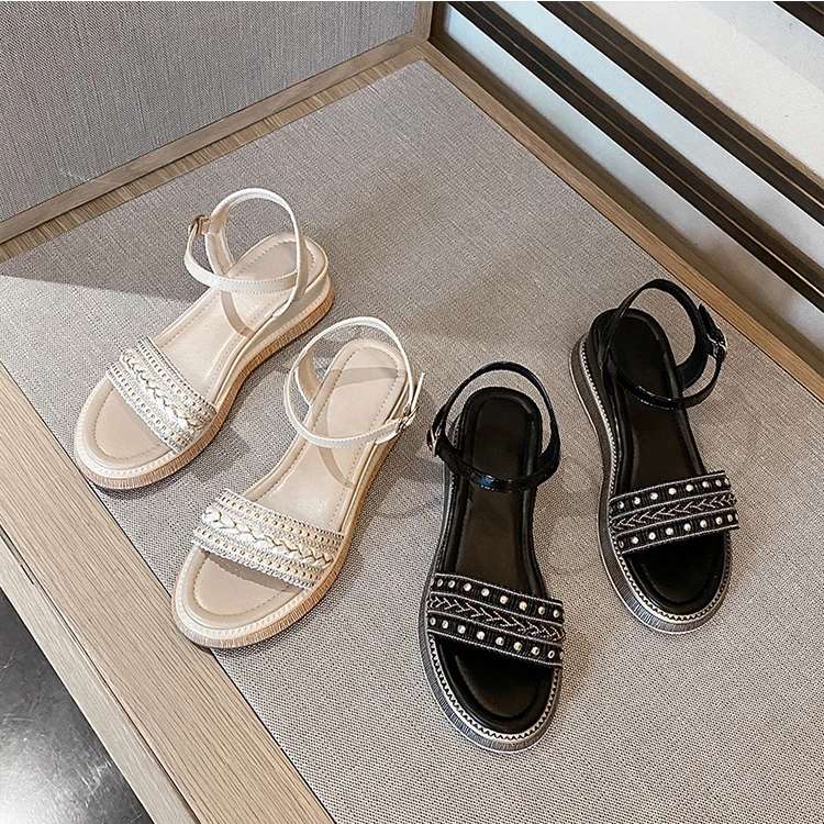 

new fashion custom designer women summer shoes white high heels girl wedge sandals ladies sandal