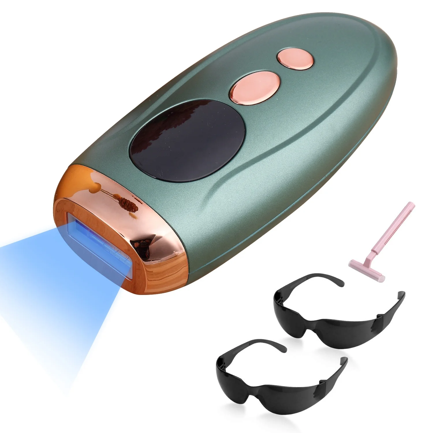 

IPL Laser Removal Device Machine USB Rechargeable Handheld Lady ice-cool Permanent Portable Depiladora Epilator IPL Hair Removal