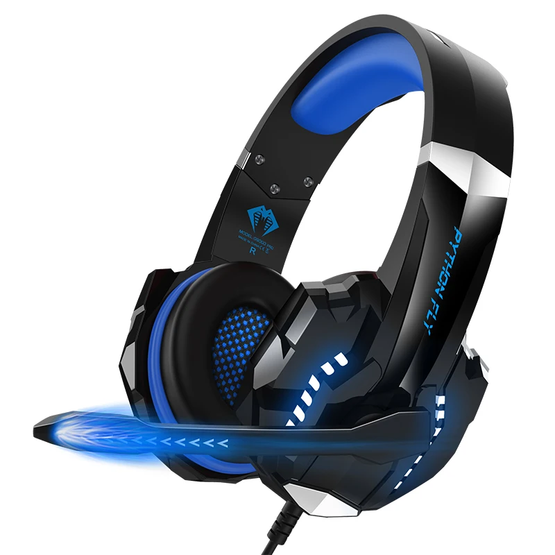 

Free Shipping Auriculares Audfonos Audifonos Gamer Headphones G9000 Pro Gaming Headset With Microphone For PC PS5