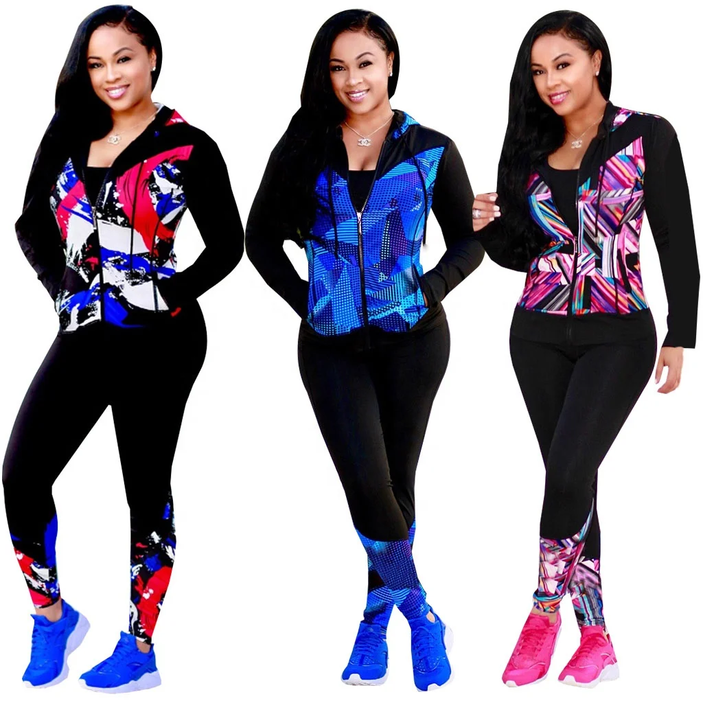 

QM-3541 two piece tracksuit women 2 piece women outfit women tracksuit set