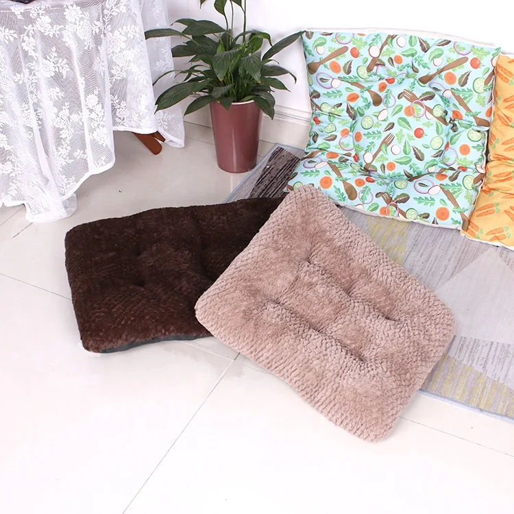 

Environmental Friendly Pet Super Soft 3D PP Cotton Dog Kennel Plush Washable Dog Pet Mat, Gray, coffee, khaki