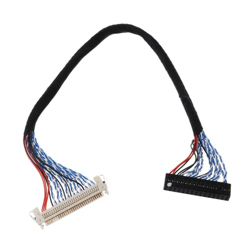 LVDS CABLE DF14-20P 1ch 8bit for 14.1" 15" 1024x768 LCD Screen 