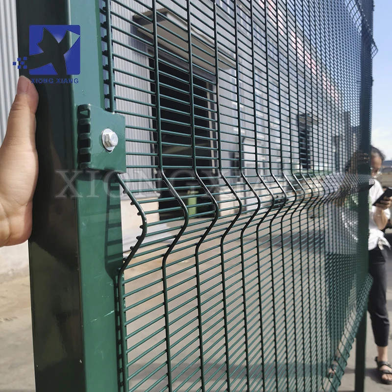 

Supplier Direct Good Security Welded Wire Mesh Clear View 358 Anti Climb Fence With Barbed