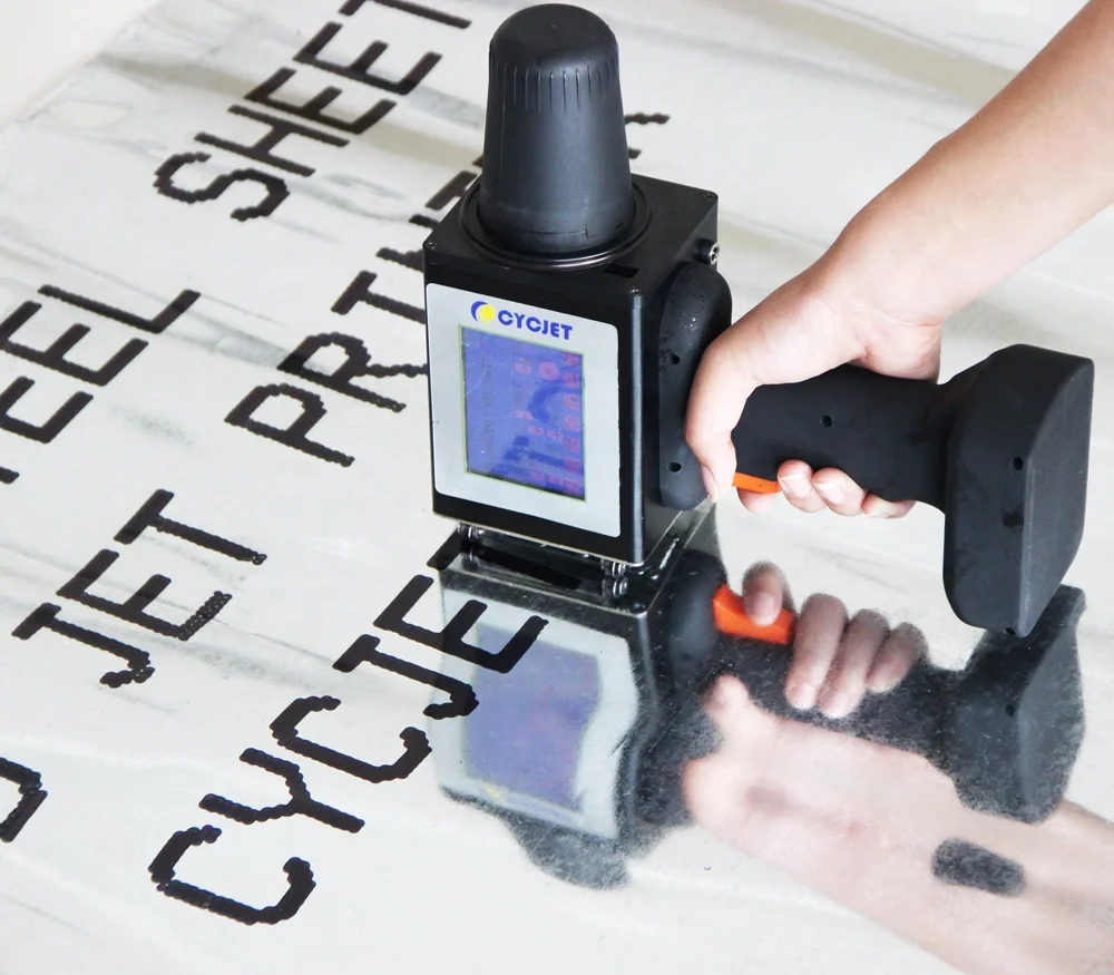 CYCJET ALT 160 Plus Handheld Inkjet Printer Steel Sheet/Galvanized