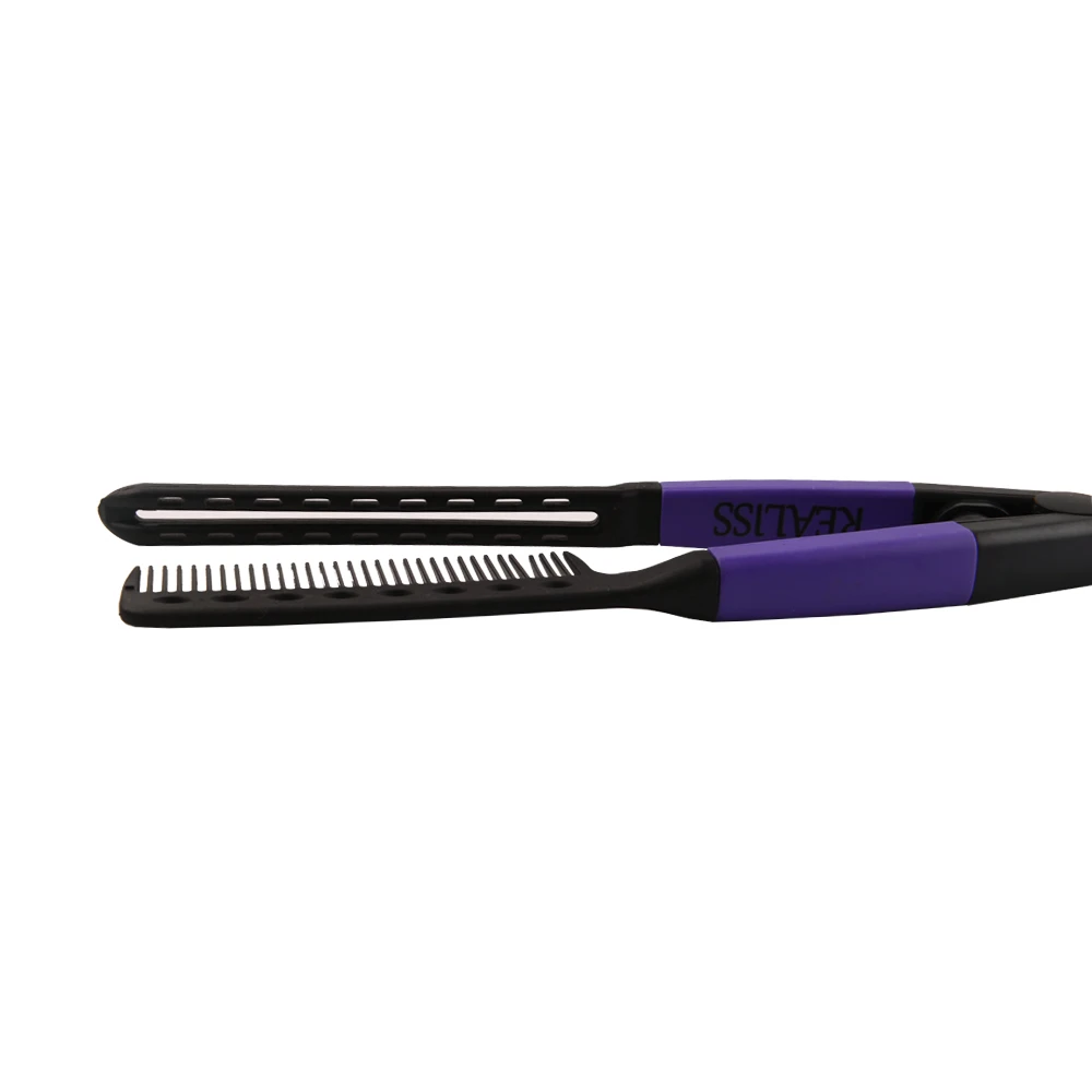 

Ready to ship daily use for comb hair hair brush straightener comb with logo package, Any colors as per request