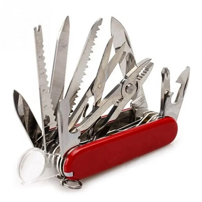 
Muti Tools Top Quality Swiss Farmer Minichamp Alox Midnite Manager 
