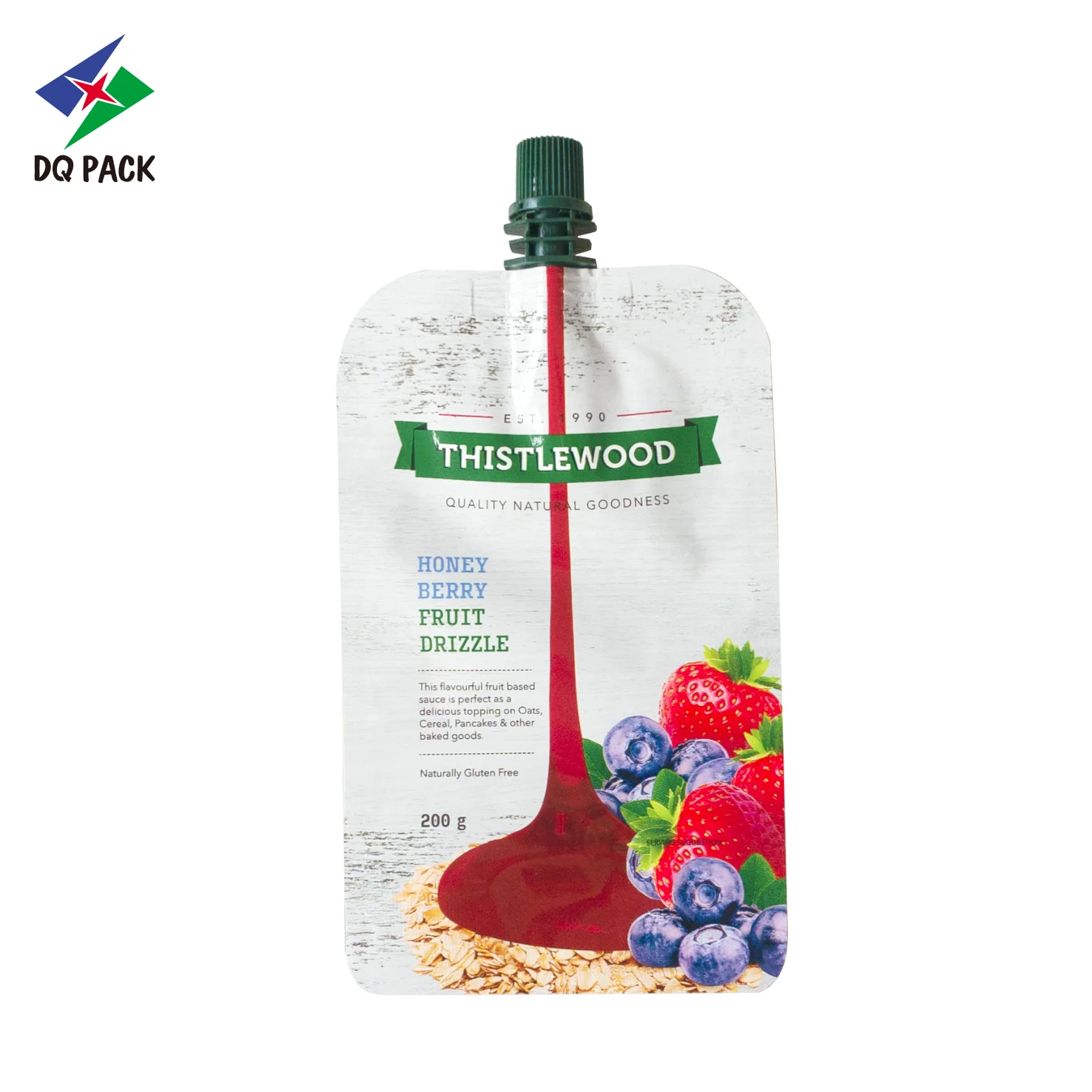 Flexible Packaging Colorful Pouch Bag Spout Pouch Packaging For Hair Cream
