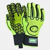 HTR Anti Oil and gas safety work gloves TPR impact protection