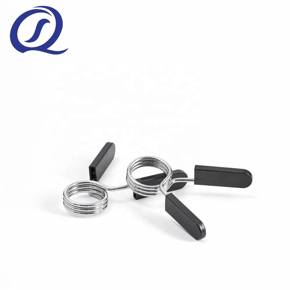 

Wholesale Stainless Steel Dumbbell Barbell Clamp Bars Spring Clip Collar