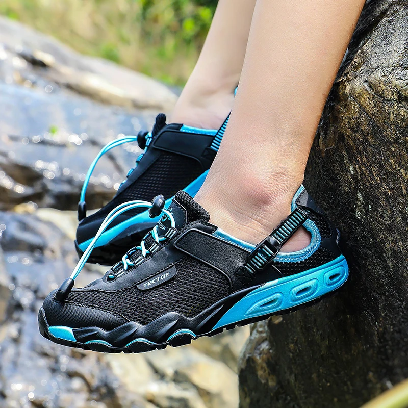 

Men's and women's breathable lightweight sports shoes outdoor mesh shoes