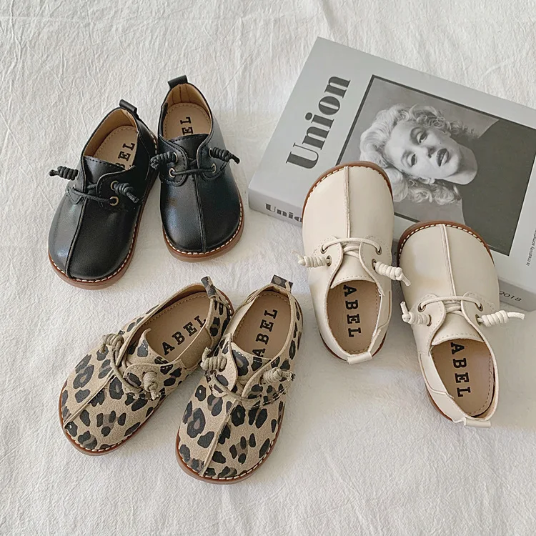 

Baby and Toddler Boys Girls PU Leather Sneaker Soft Rubber Sole Shoes M3024