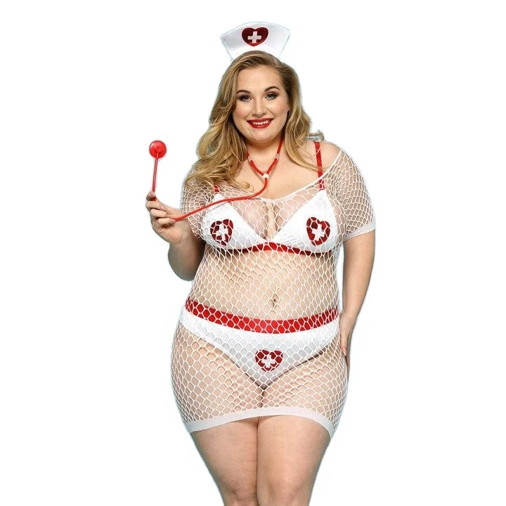 

Plus Size sexy nurse costume
