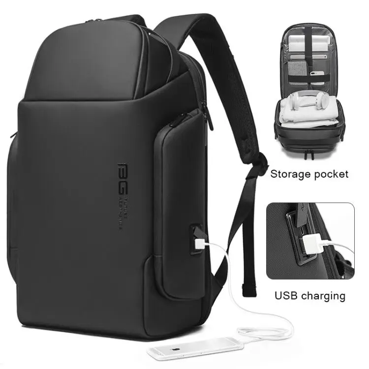 

2021 factory new arrival wholesale usb charger student fashion anti theft smart custom men waterproof school laptop backpack bag, Black,grey or any color you want
