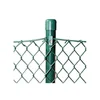 Knuckle Edge Chain Link Wire Fencing Galvanized Treatment