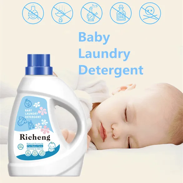 

1000g Soft Organic Washing Clothes Liquid Baby Laundry Detergent OEM