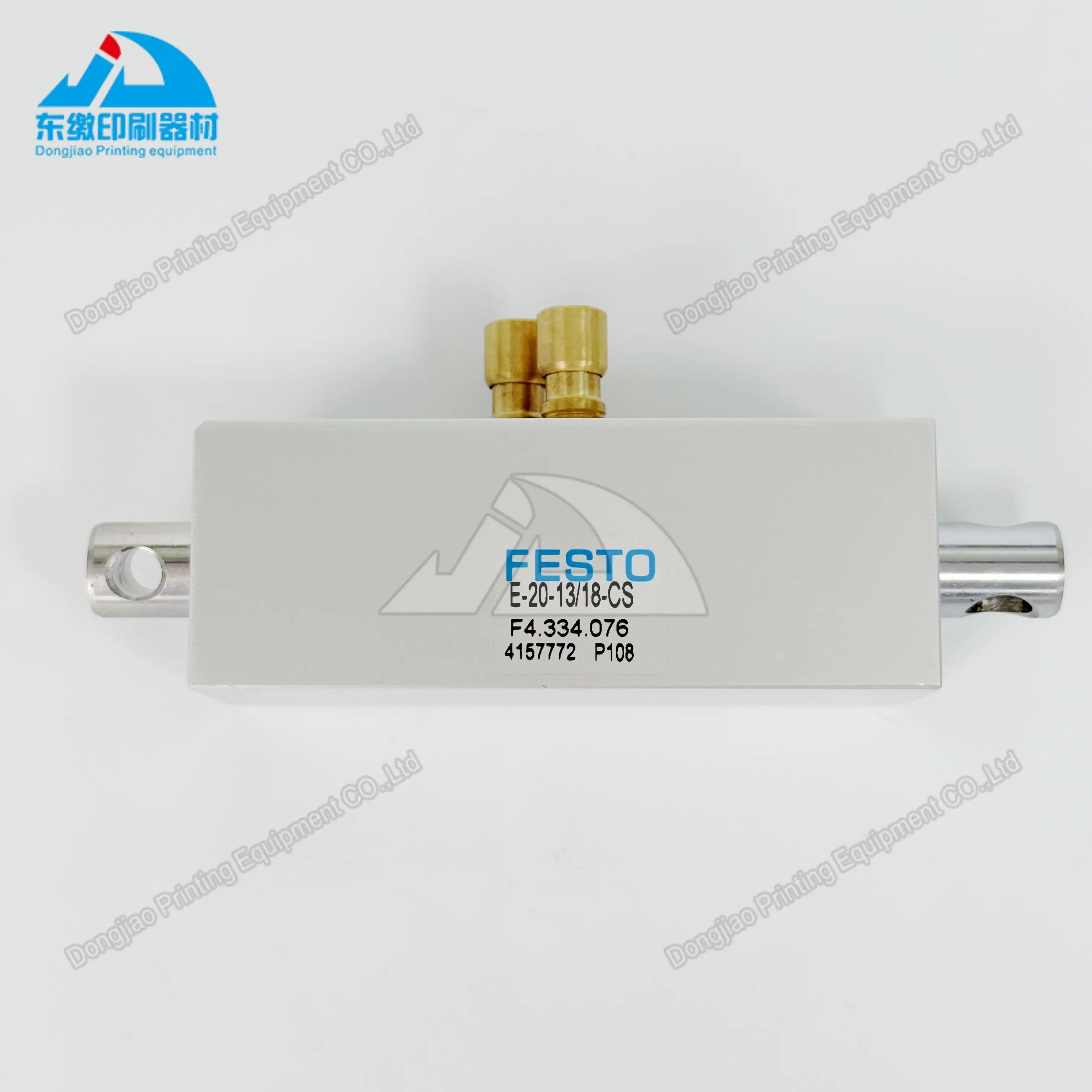 New F4.334.076 Air Cylinder E-20-13/18-CS Solenoid Valve for Heidelberg Pneumatic Cylinder Offset Machine Spare Parts F4.334.076