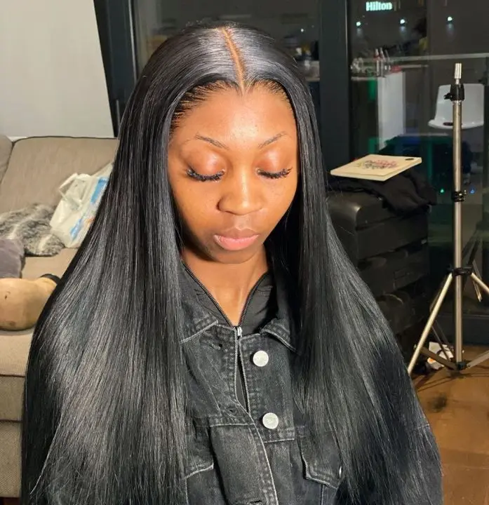 

brazilian human hair hd lace frontal wigs,natural human hair wigs for black women,blonde wigs human hair lace front wigs vendors, Natural black,can be dyed any color