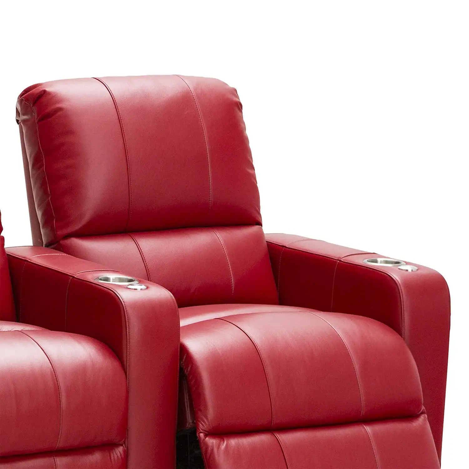 Geeksofa Modern Leather Sofa Living Room Electric Home Theater Recliner
