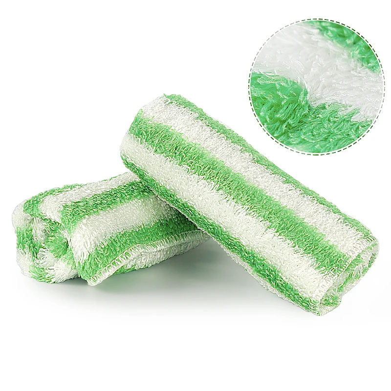 

Wholesale Antibacterial High Quality China Bamboo Bar Cloth New Design Microfiber Cleaning Dish Cloth With Packaging, Green