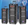 2019 new arrival model double 10 inch multimedia good sound trolley speaker