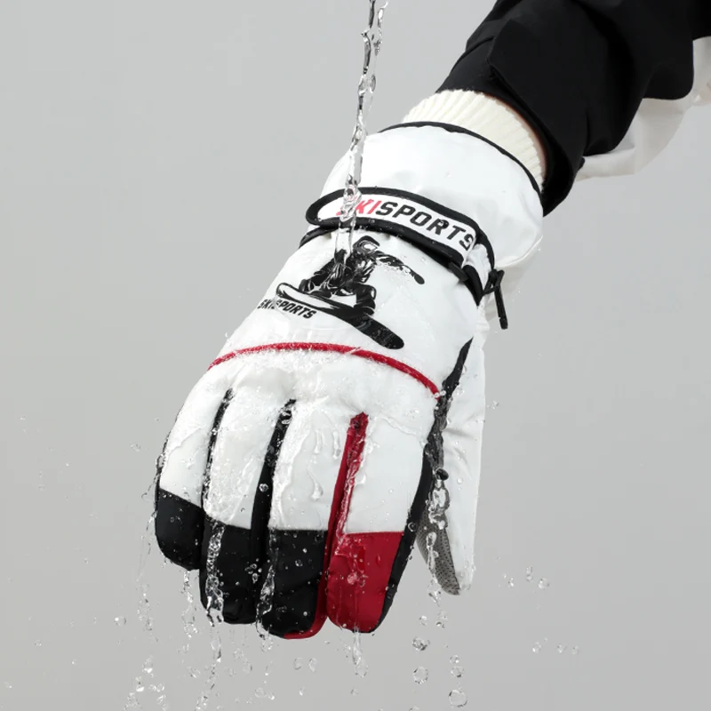 Cheap Windproof Insulated Motorcycle Driving Full Finger Warm Waterproof Sport Winter Man Ski Gloves