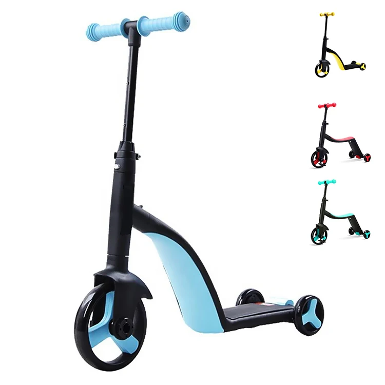 

Children Scooter Tricycle Baby Balance Bike Ride 3 in 1 scooter for children, Blue , red , yellow