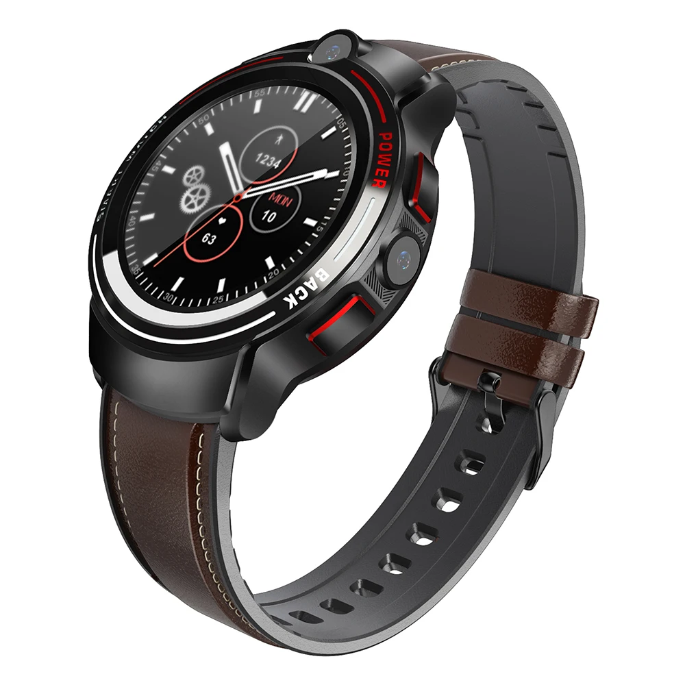 

New Arrival Android Smart Watch 4G Sport Watch With GPS Dual Camera WIFI Heart Rate Monitor Sim Card Smart Watch