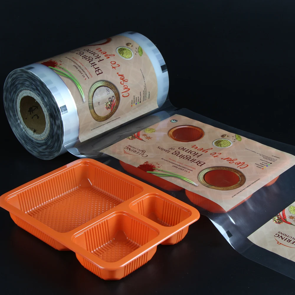 Customized Laminated Pp Food Trays Containers Hot Sealing Film Buy