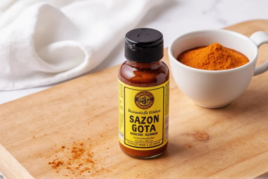 Dishes with Sazon Gota