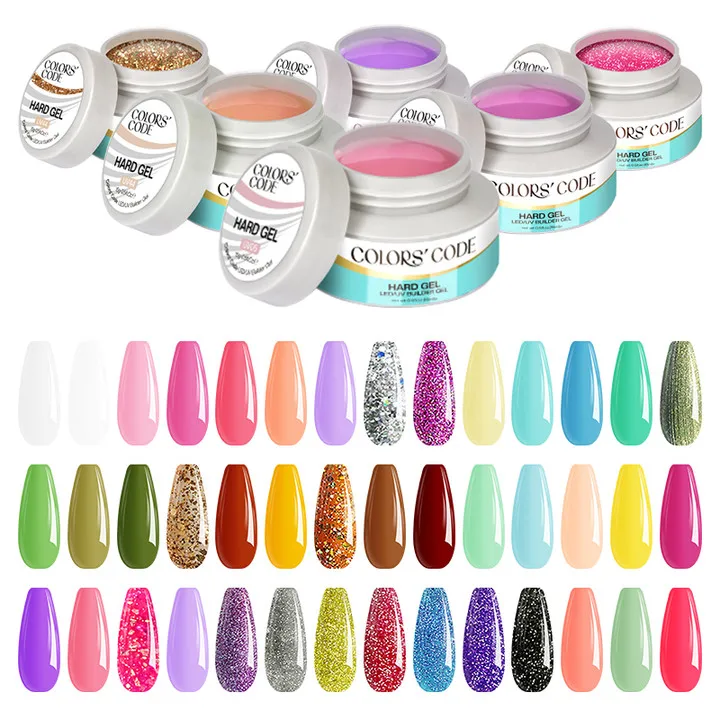 

UV Gel Construction Paint Fast Extension Long Lasting Professional Nail Extension Gel Nails Salon Professional Products