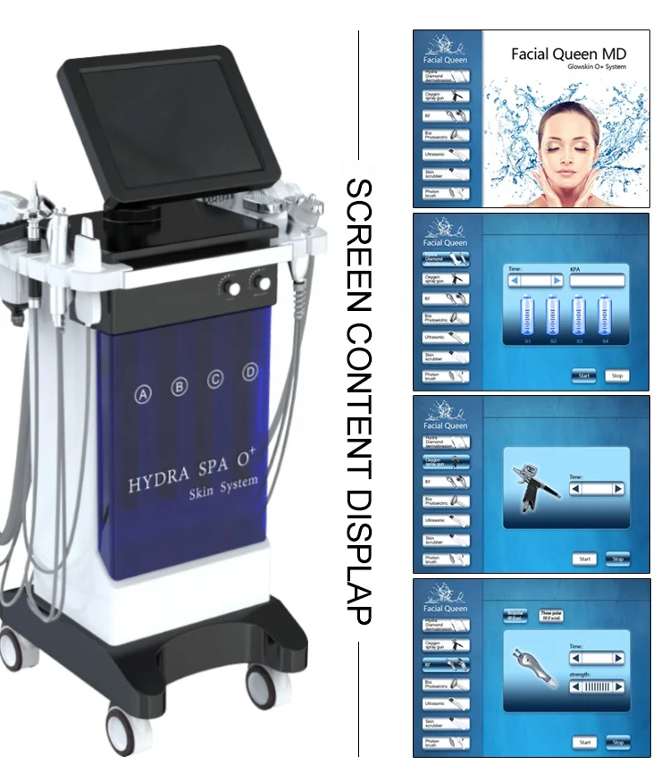 

14 in 1 New Product Ideas 2022 Diamond Peeling Water Jet Aqua Facial Clean