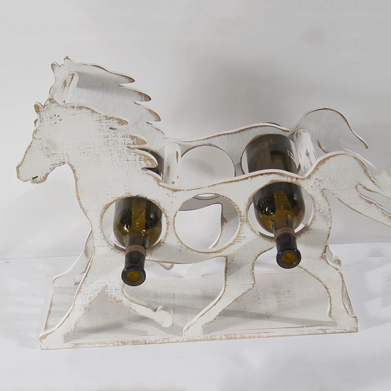 

Classical pine wood wall mounted wine holder with stemware glass rack