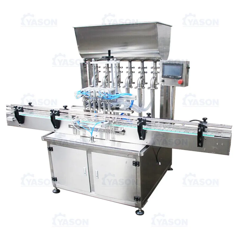 100-1000ml automatic bottle water production line cosmetic lotion shampoo filling machine cream water refilling machine