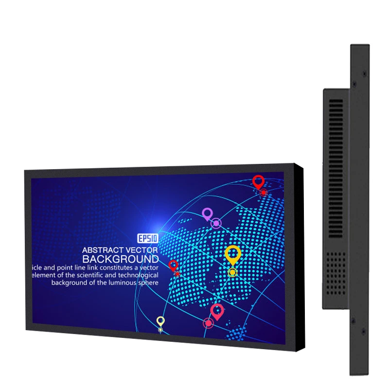 
43 inch LCD monitor for industrial monitoring equipment 