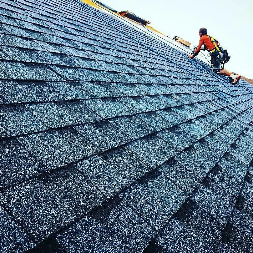 
High Quality Waterproof Materials Laminated Type Fiberglass Shingles Roofing Asphalt USA 