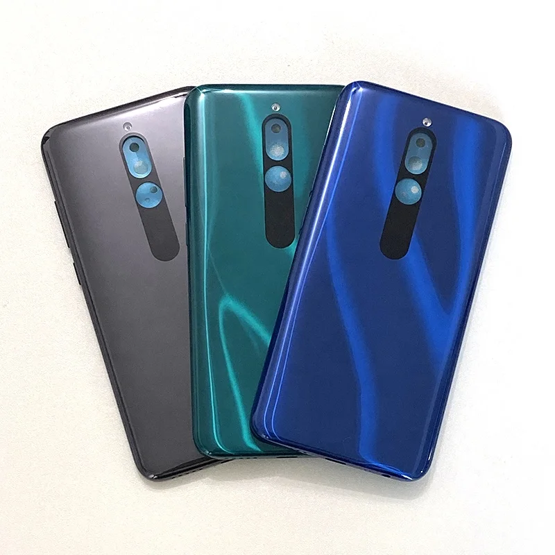 

Original New For Xiaomi Redmi 8 Battery Cover Back Housing Rear Door Case For Redmi 8 Back Panel With Side Keys+Flash, Black/blue/green