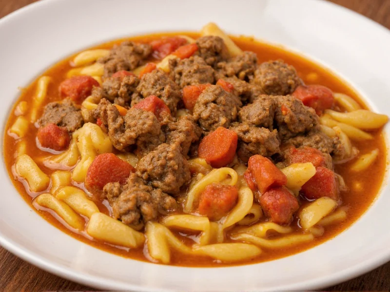 Hamburger Soup with Pasta: Complete Recipe Guide