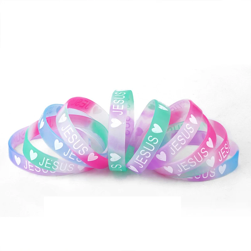 

Charare environmental friendly custom silicone bracelet for sport, Multi