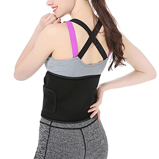 

Custom Logo Sweat Waist Bands Trimmers Slimming Belt Neoprene Lumbar Support Belt, Black,pink,blue,green