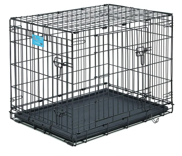 

Double door foldable pet carrier cage pet cages carries dog cage crates for dogs