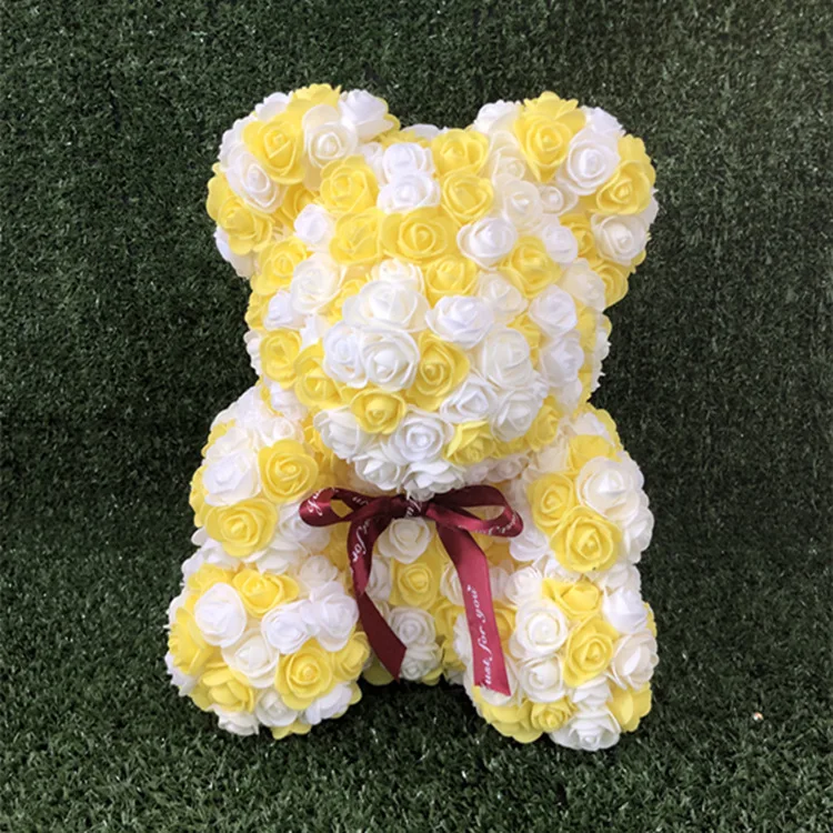 flower bear yellow