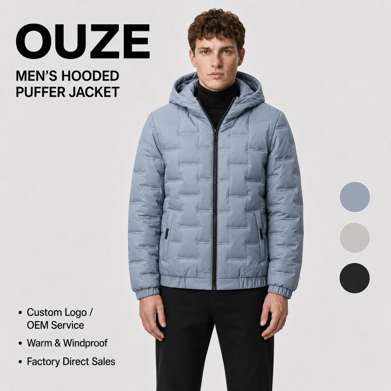 Clothing Manufacturer Streetwear High Quality Formal Winter Tooling Camouflage Padded Jacket Puffer Men's Plus Size Winter