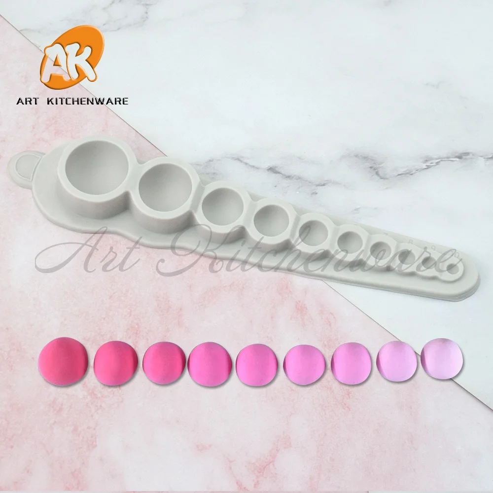 

AK Measuring Silicone Cake Mould DIY Handmade Fondant Making Pastry Icing Mould Leaf Cake Decorating Molds