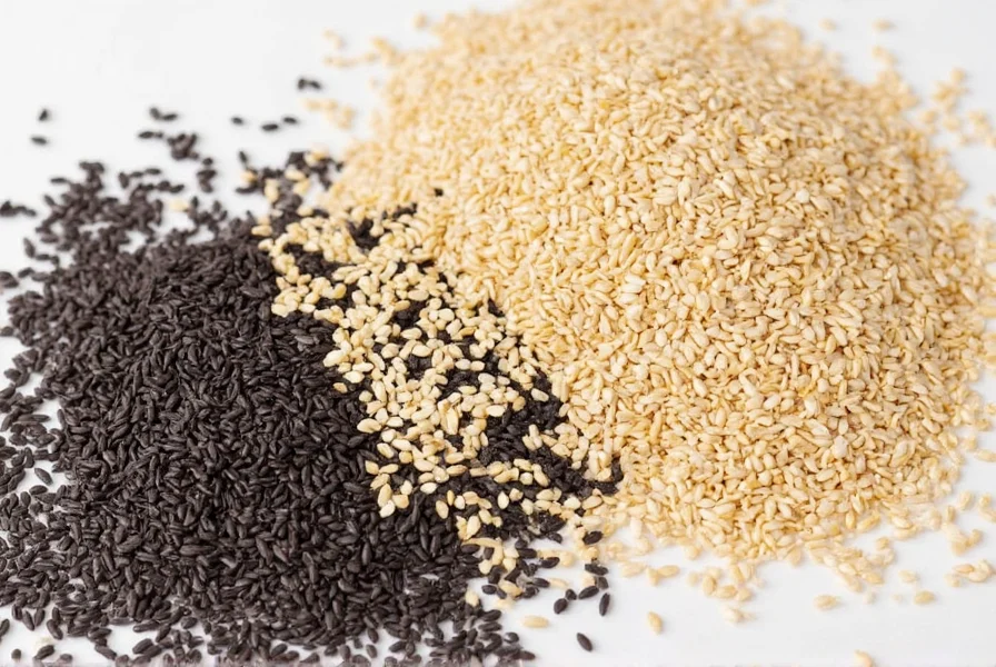 Black sesame seeds in a bowl