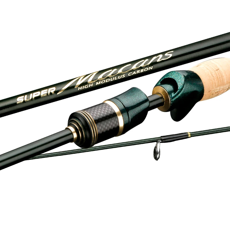 

CEMREO 2.4m mini Portable Carbon Fiber 5 sections Spinning Fishing Rod