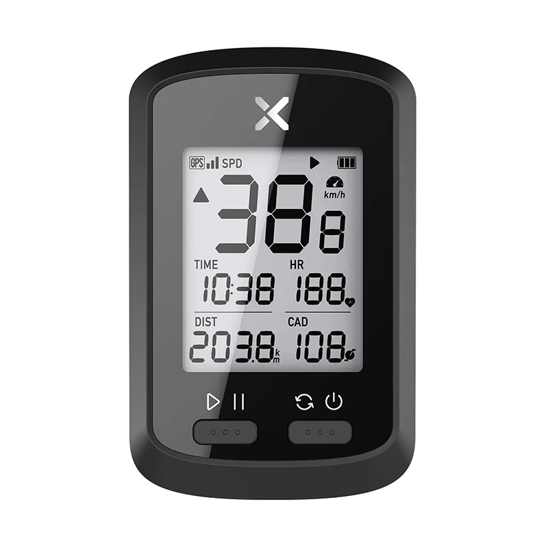 

XOSS G+ GPS Wireless Waterproof ANT+ Automatic Backlight Speedometer Odometer Bike Computer